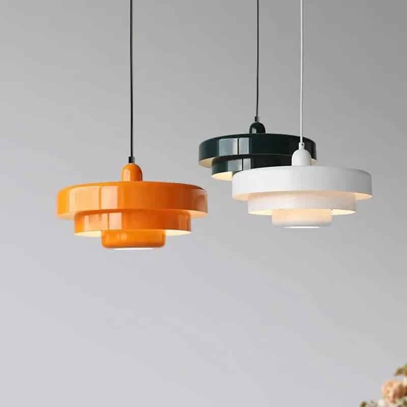 Suspension circulaire design nordique