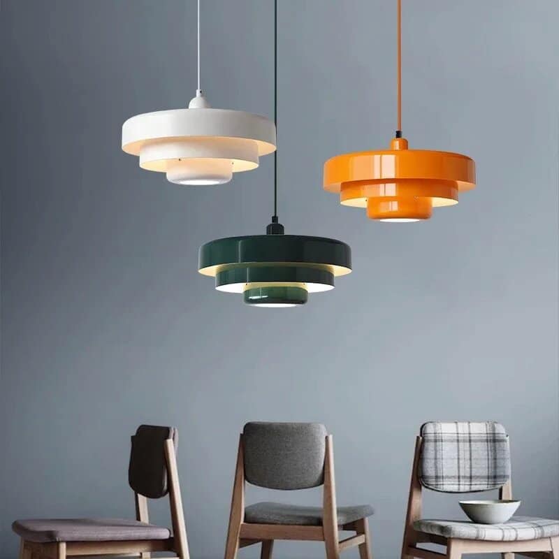 Suspension circulaire design nordique