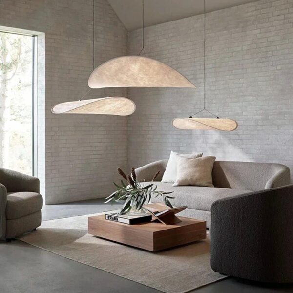 Suspension design Wabi Sabi inspiration japonaise