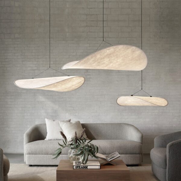 Suspension design Wabi Sabi inspiration japonaise