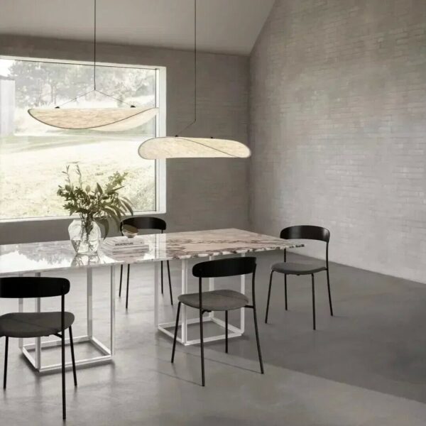 Suspension design Wabi Sabi inspiration japonaise