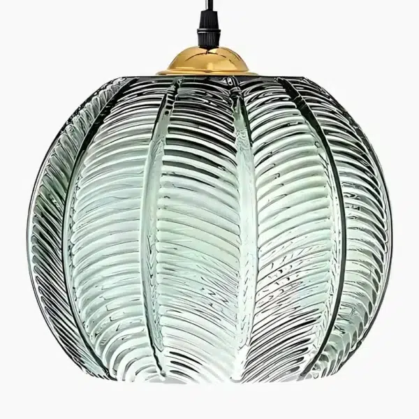 Suspension en verre aux accents nordiques