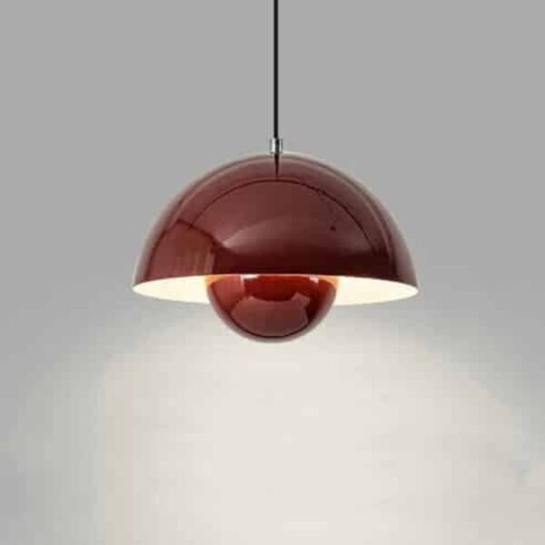 Suspension luminaire contemporaine Agaric
