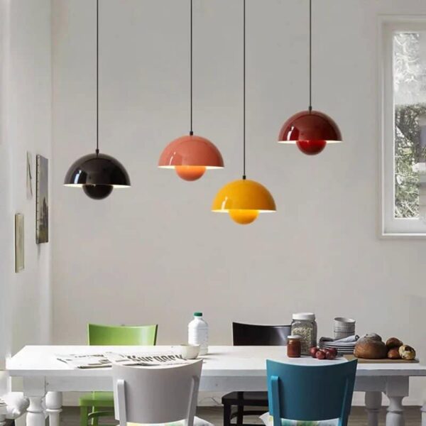 Suspension luminaire contemporaine Agaric