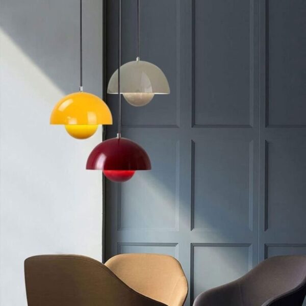 Suspension luminaire contemporaine Agaric