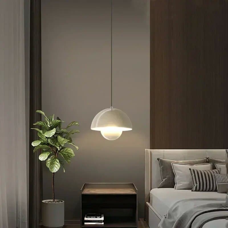 Suspension luminaire contemporaine Agaric