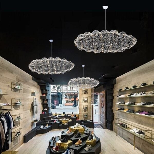 Suspension nuage contemporaine