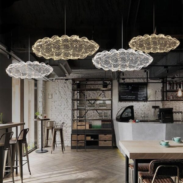 Suspension nuage contemporaine