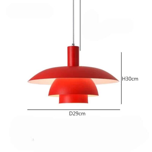 Suspension circulaire contemporaine multi-niveaux