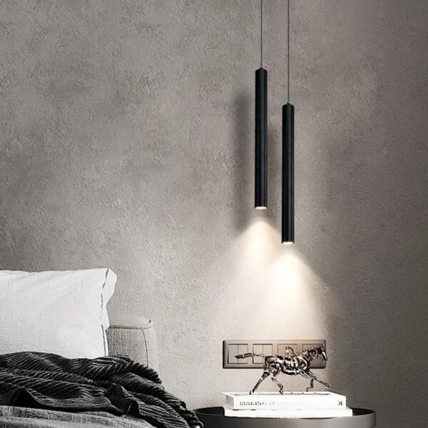 Suspension luminaire LED double à l'esprit nordique