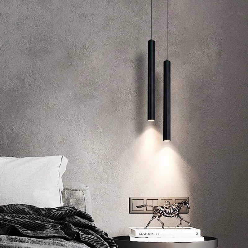 Suspension luminaire LED double à l'esprit nordique