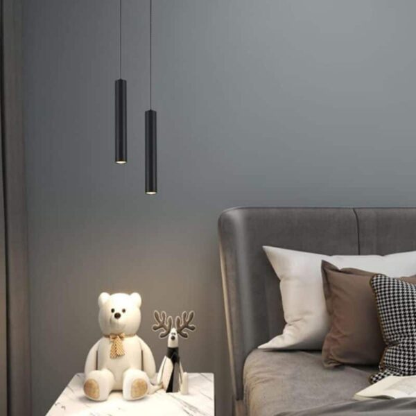 Suspension luminaire LED double à l'esprit nordique