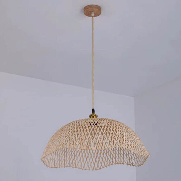 Suspension artisanale Bambou Céleste