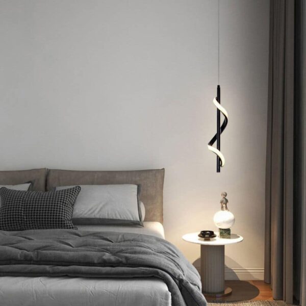 Suspension luminaire LED contemporaine à design épuré