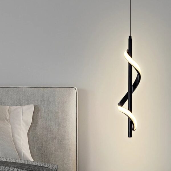Suspension luminaire LED contemporaine à design épuré