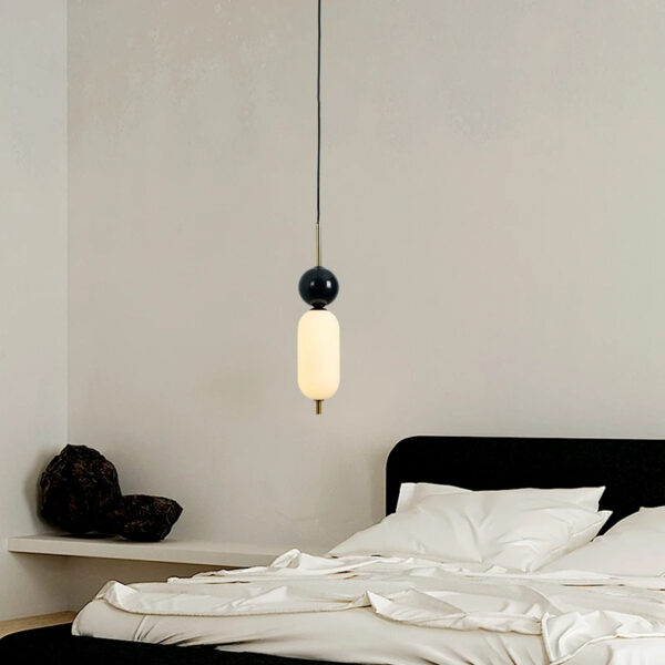 Suspension architecturale en marbre naturel