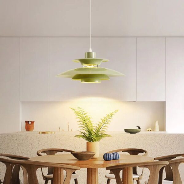 Suspension luminaire asymétrique inspiration nordique