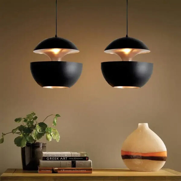 Suspension luminaire contemporaine d'inspiration nordique