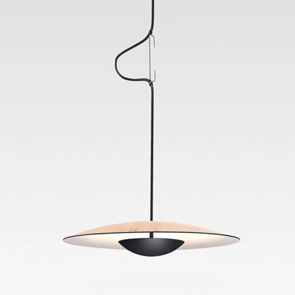 Suspension luminaire nordique à silhouette organique