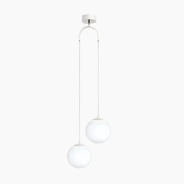 Suspension lumineuse sphérique contemporaine