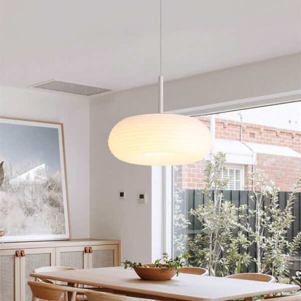 Suspension LED pomme naturelle