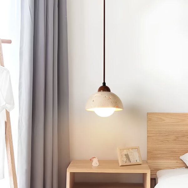 Suspension contemporaine d'inspiration orientale