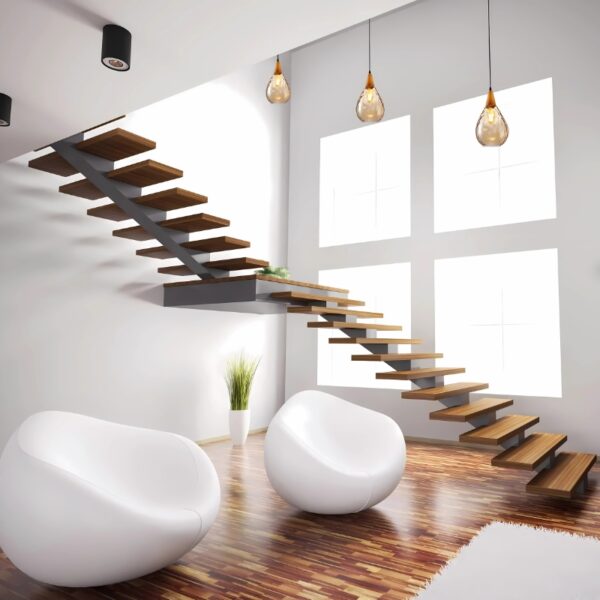 Suspension Design en Verre Soufflé Inspiration Contemporaine