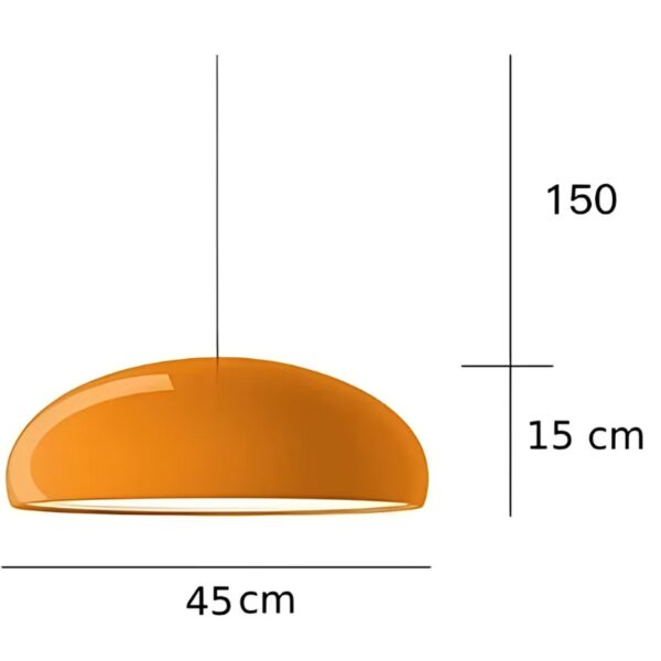 Suspension LED italienne contemporaine pour cuisine et salon