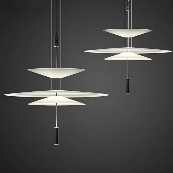 Suspension LED Nordique aux Lignes Contemporaines