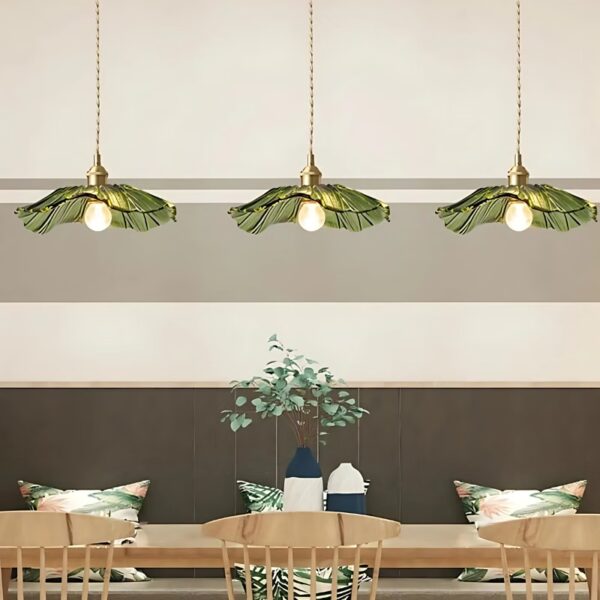 Suspension Florale en Verre Artisanal